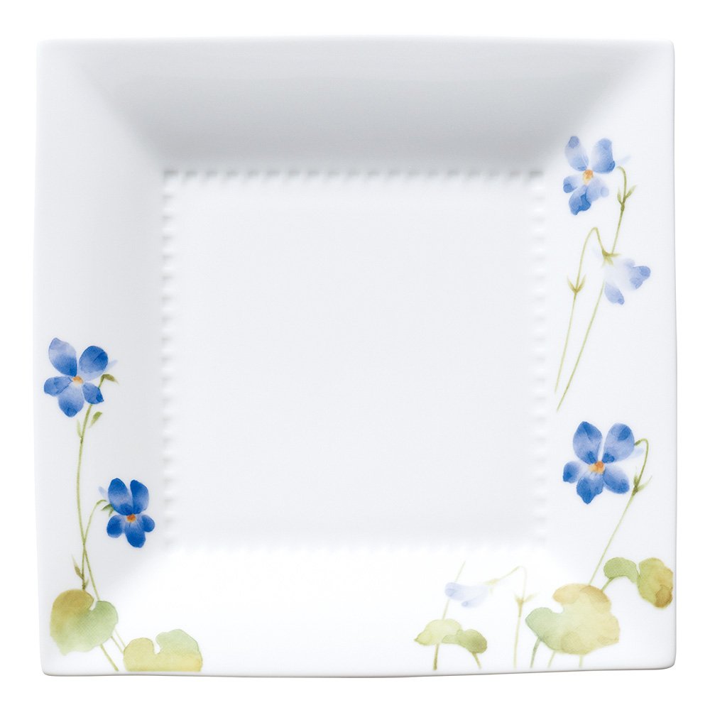 ノリタケNoritake あづまの路（われもこう）23cm角皿プレート6枚セット ノリタケNoritake あづまの路（われもこう）23cm角皿プレート6枚
